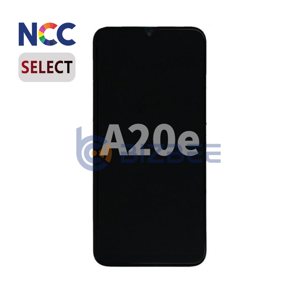 NCC Incell LCD Assembly With Frame For Samsung A20e (A202) (Select) (Black)