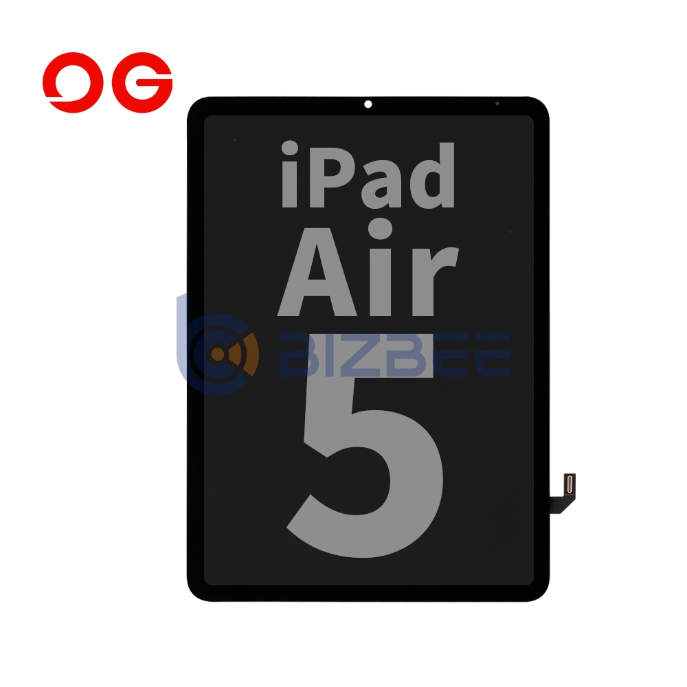 OG Display Assembly For iPad Air 5  (A2588/A2589/A2591) (2022) (Brand New OEM) (Black)