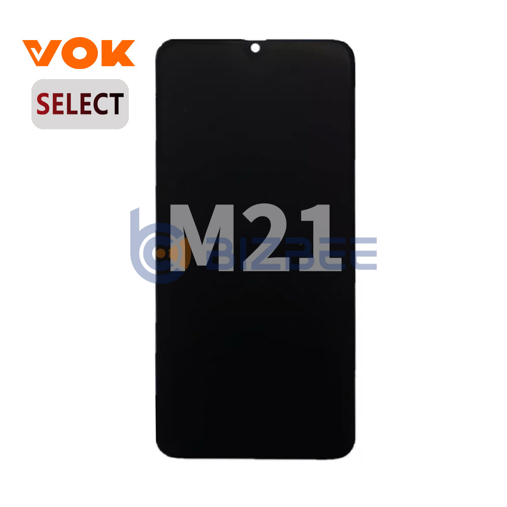 VOK OLED  Assembly With Frame For Samsung M21 (A215) (Select) (Black)
