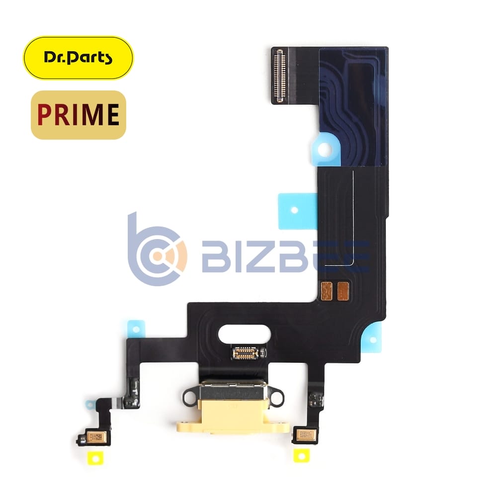 Dr.Parts Charging Port Flex Cable For iPhone XR (Prime) (Yellow)