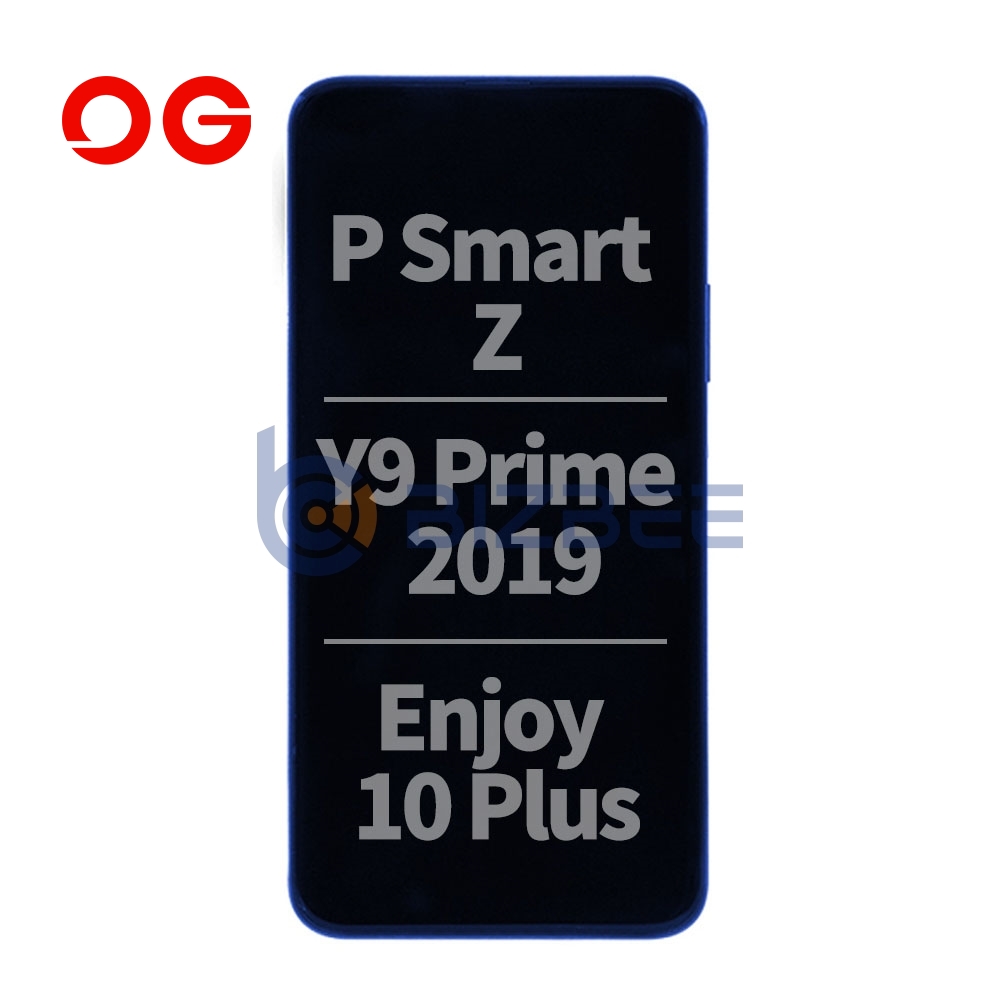 OG Display Assembly With Frame For Huawei P Smart Z/Y9 Prime 2019/Enjoy 10 Plus (Refurbished) (Blue)