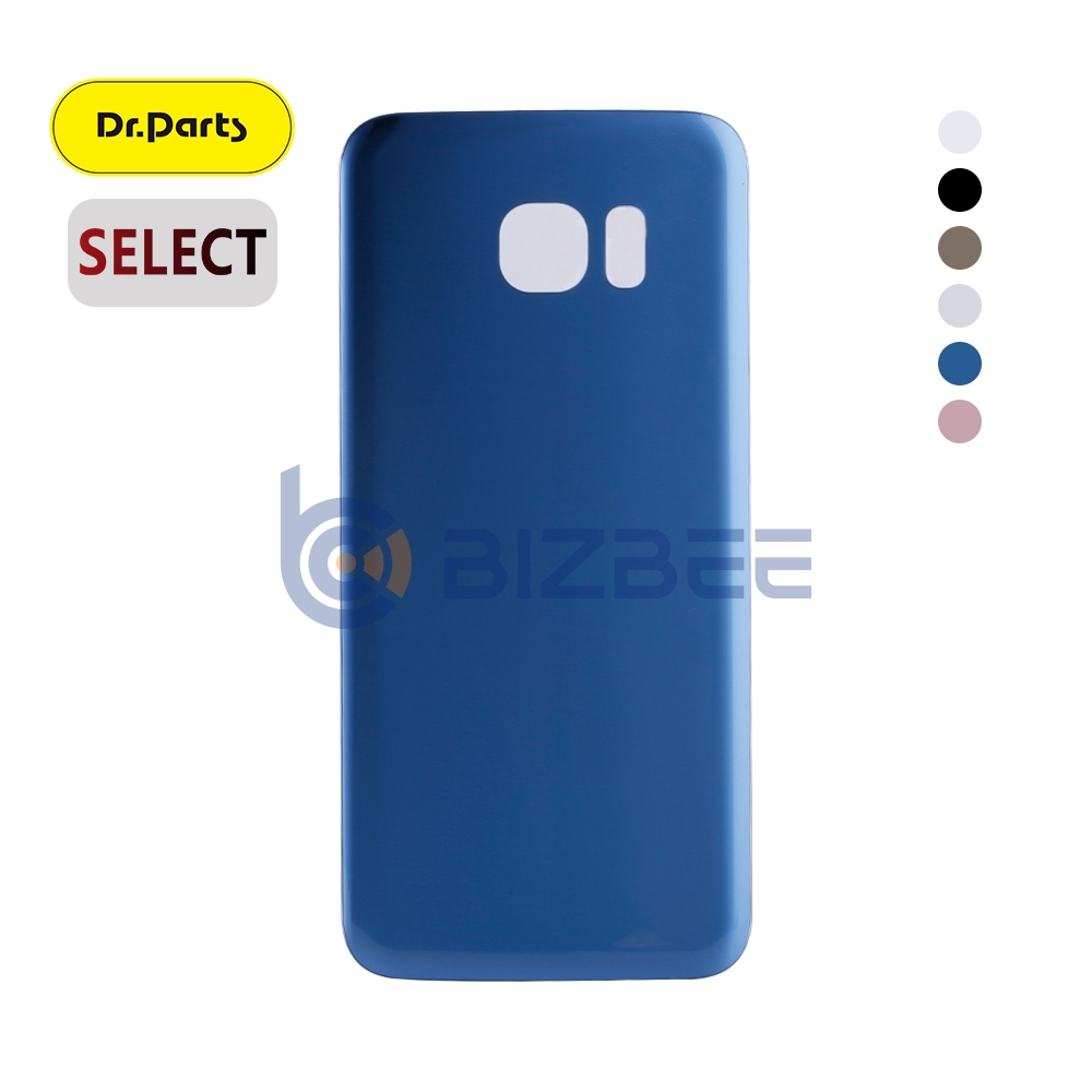 Dr.Parts Back Cover Without Logo For Samsung Galaxy S7 Edge (Select) (Coral Blue )