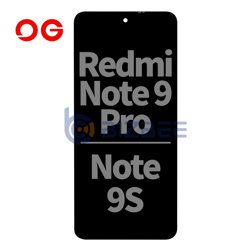 OG Display Assembly For Xiaomi Redmi Note 9S/Note 9 Pro (OEM Material) (Black)
