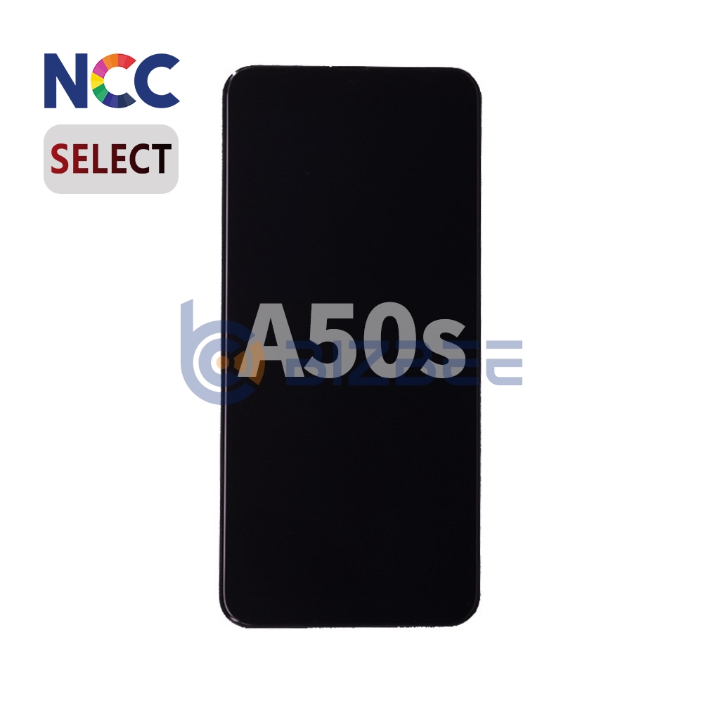 NCC Incell LCD Assembly With Frame For Samsung A50s (A507) (Select) (Black)