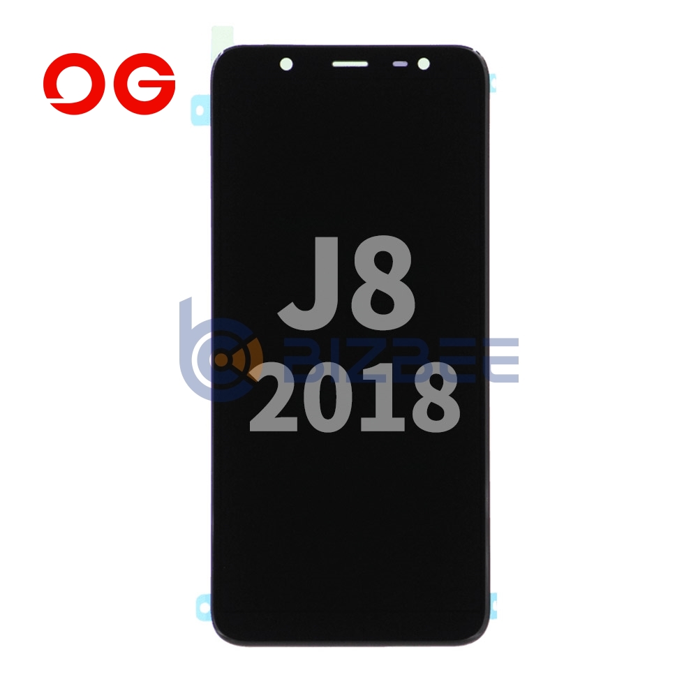 OG Display Assembly For Samsung J8 2018 (J810) (Refurbished) (Black)