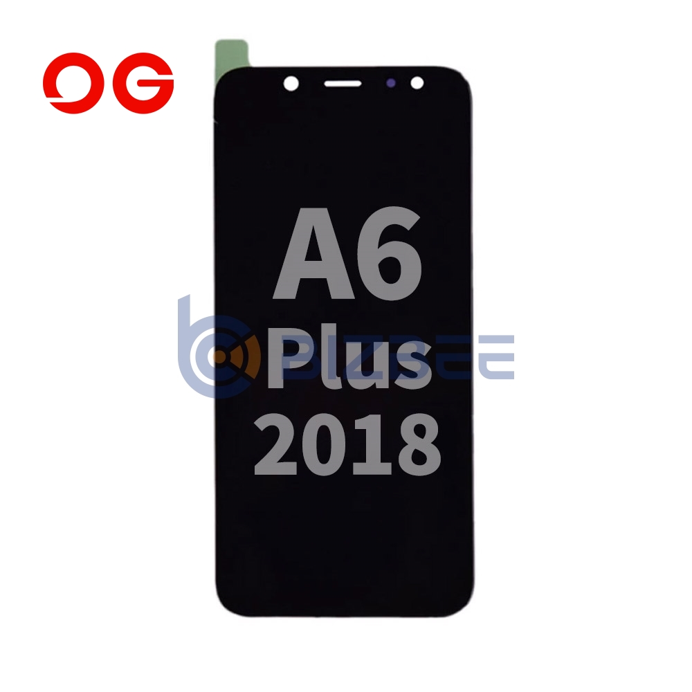 OG Display Assembly For Samsung A6 -2018 (A600) (Refurbished) (Black)