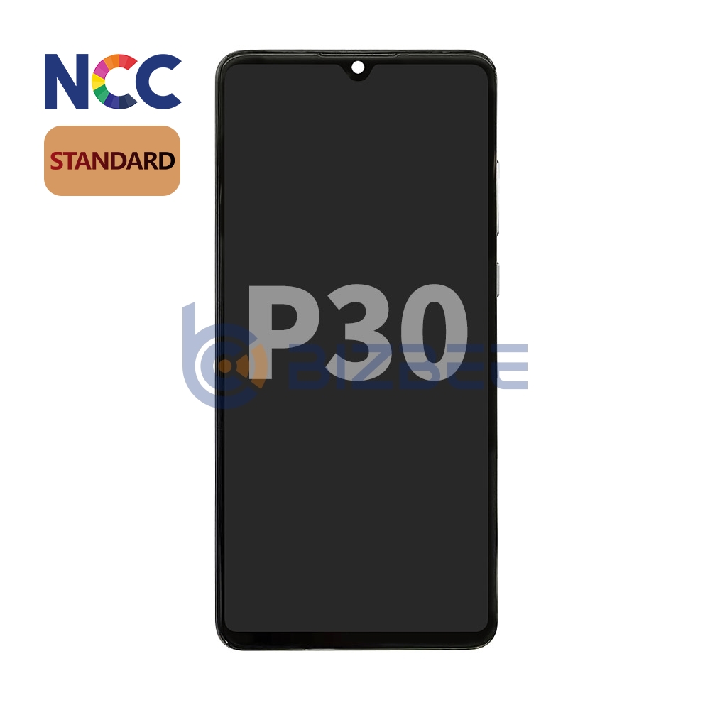 NCC Incell LCD Assembly With Frame For Huawei P30 (Standard) (Black)