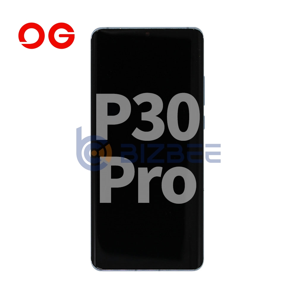 OG Display Assembly With Frame For Huawei P30 Pro (Refurbished) (Breathing Crystal)