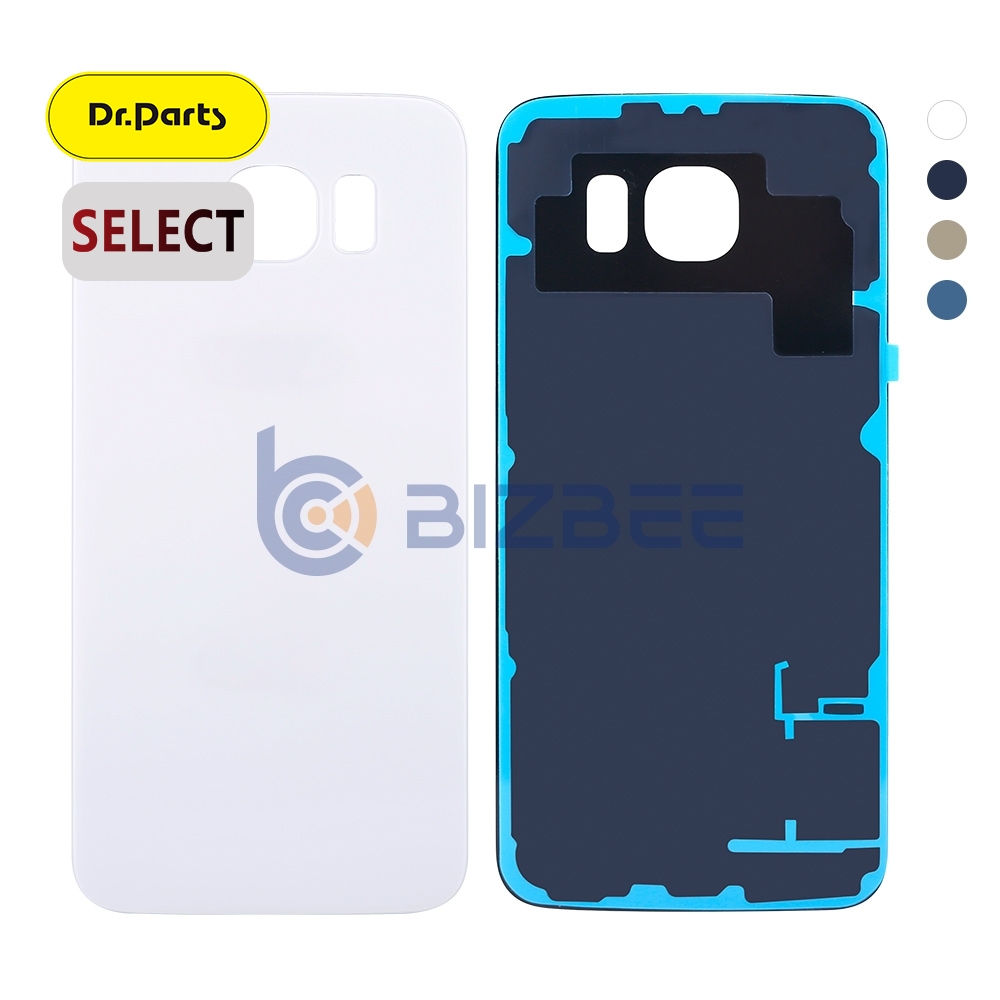 Dr.Parts Back Cover Without Logo For Samsung Galaxy S6 (Select) (White Pearl )