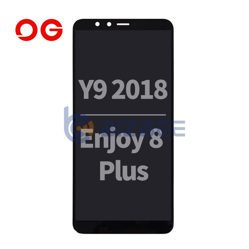 OG Display Assembly For Huawei Y9 2018/Enjoy 8 Plus (OEM Material) (Black)