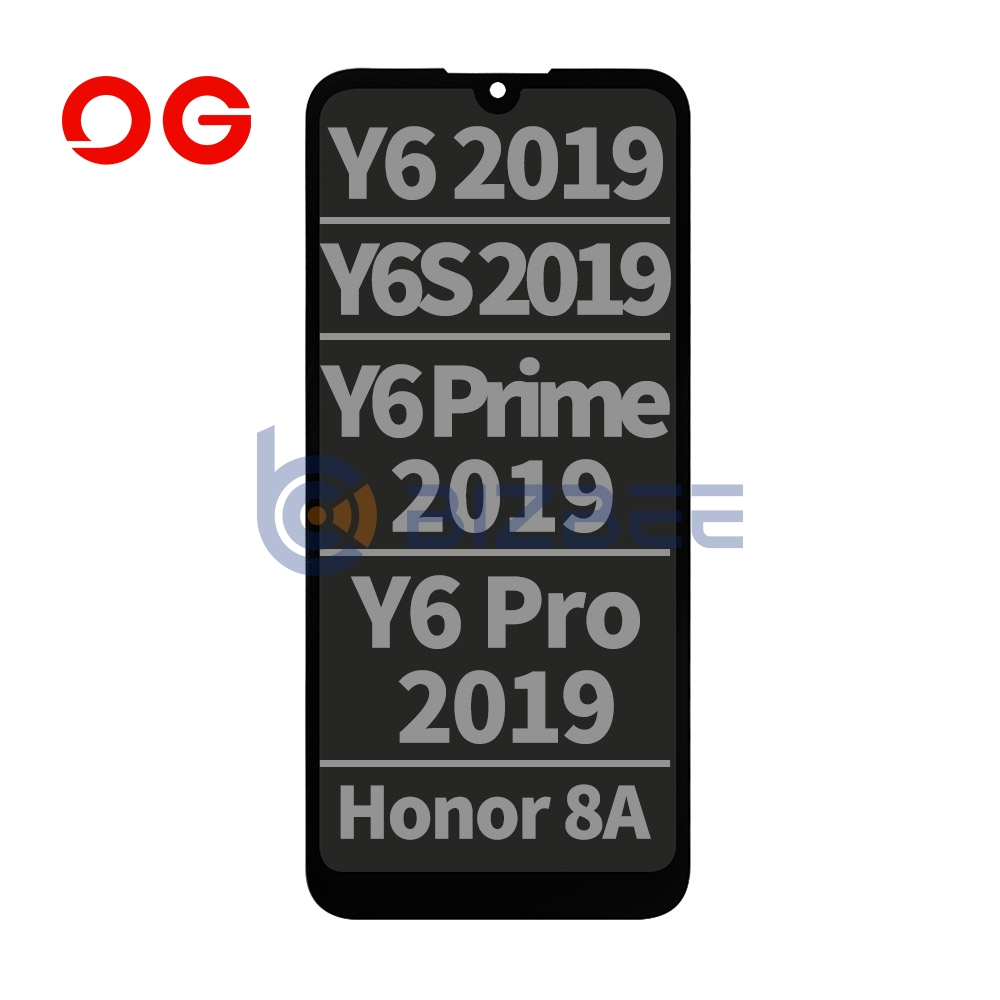 OG Display Assembly For Huawei Y6 2019/Y6s 2019/Y6 Prime 2019/Y6 Pro 2019/Honor 8A (OEM Material) (Black)