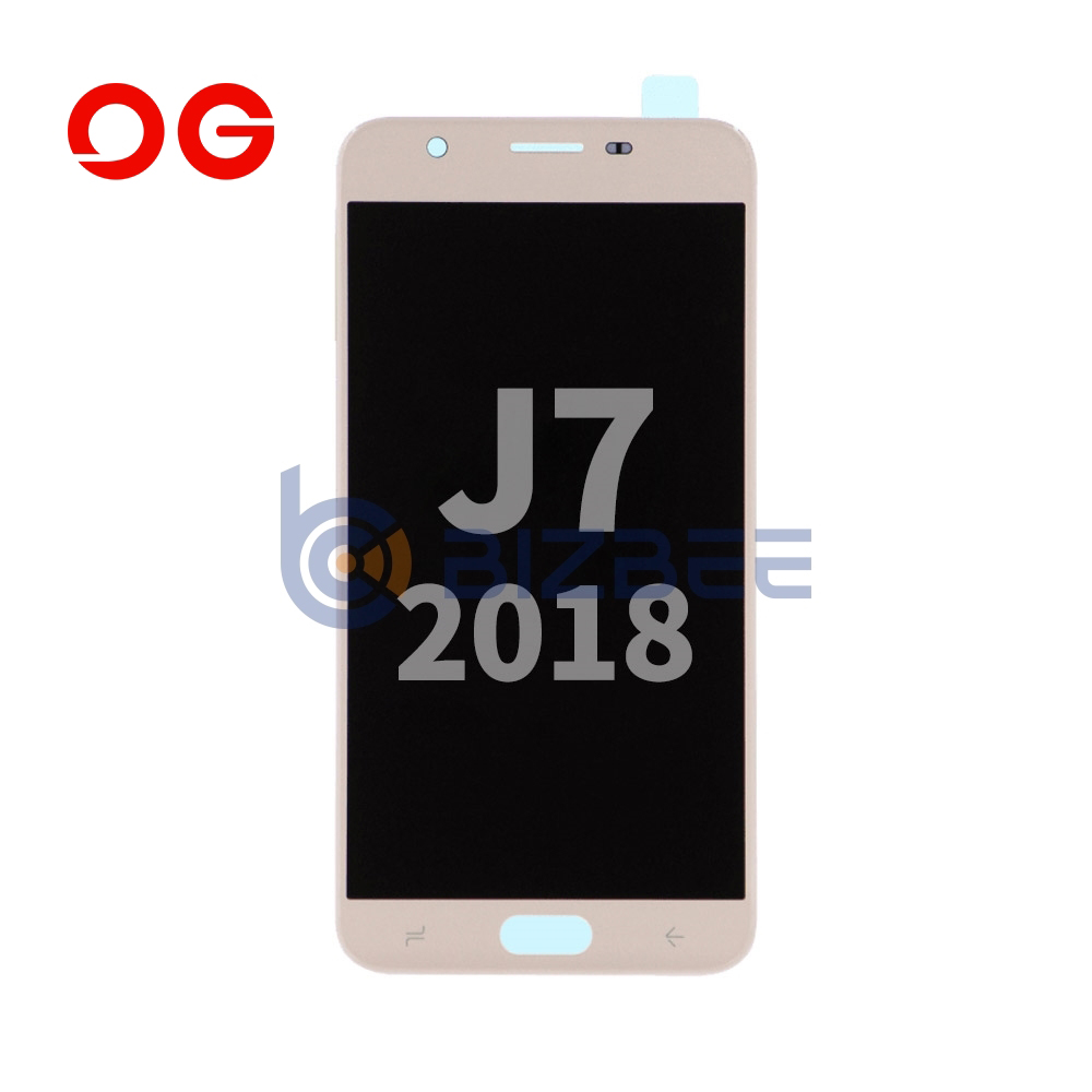 OG Display Assembly For Samsung J7 2018 (J737) (Refurbished) (Gold)
