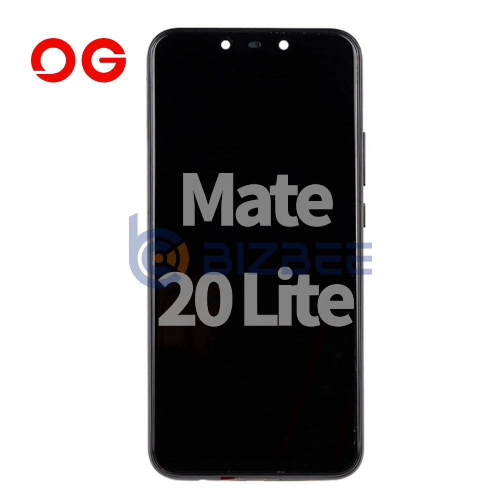 OG Display Assembly With Frame For Huawei Mate 20 Lite (Brand New OEM) (Black)