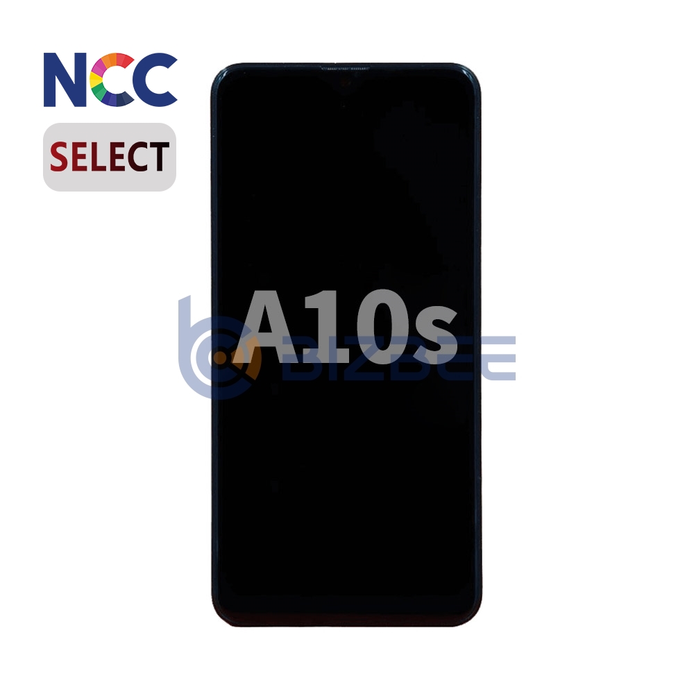 NCC Incell LCD Assembly With Frame For Samsung A10s (A107) (Select) (Black)