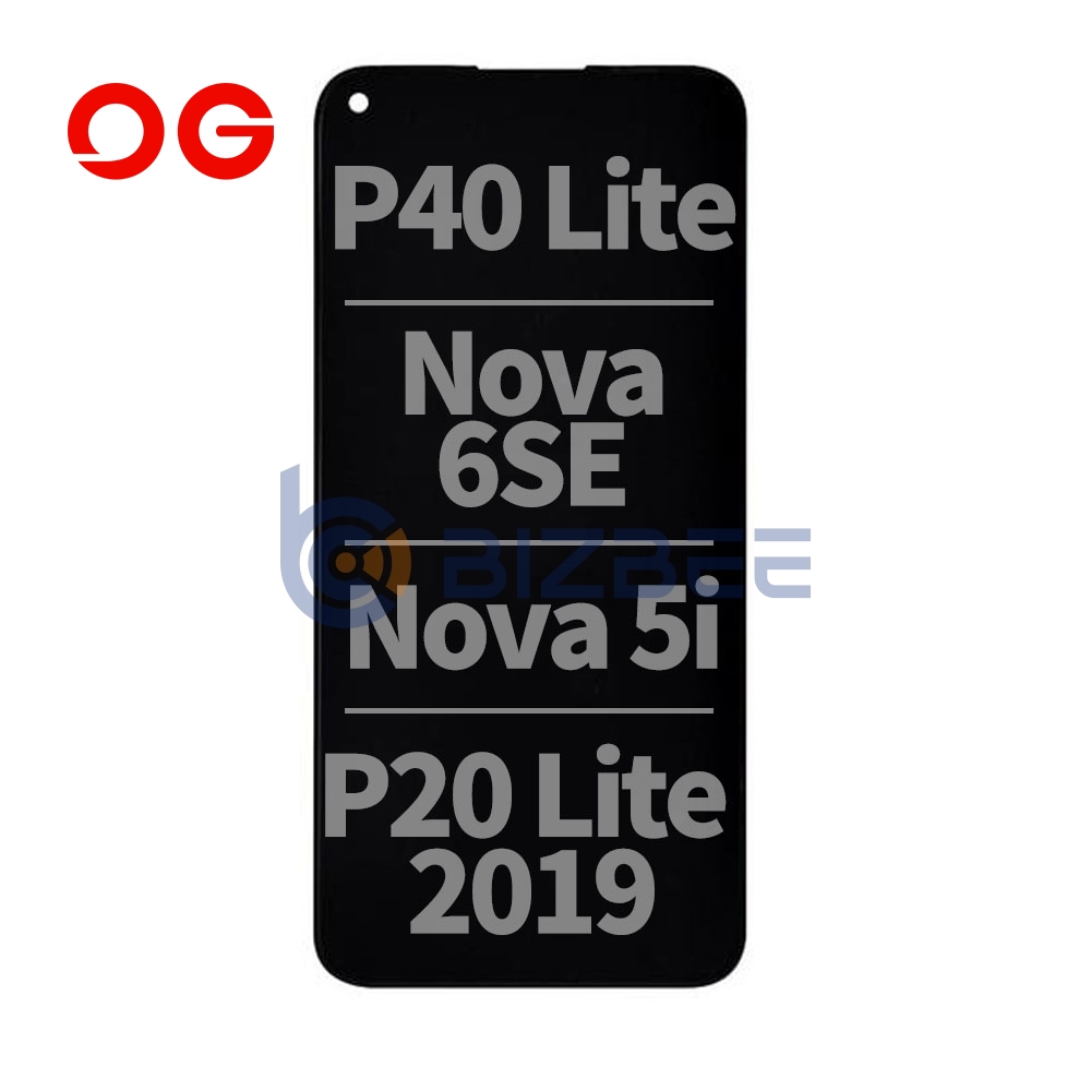 OG Display Assembly With Frame For Huawei P40 Lite/Nova 6 SE/Nova 5i/P20 Lite 2019 (OEM Material) (Green)