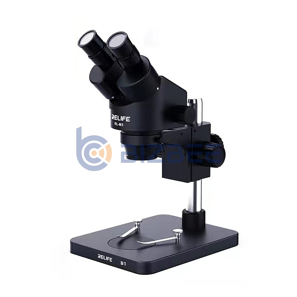 RELIFE RL-M3T B1 Trinocular HD Stereo Microscope (US Plug)