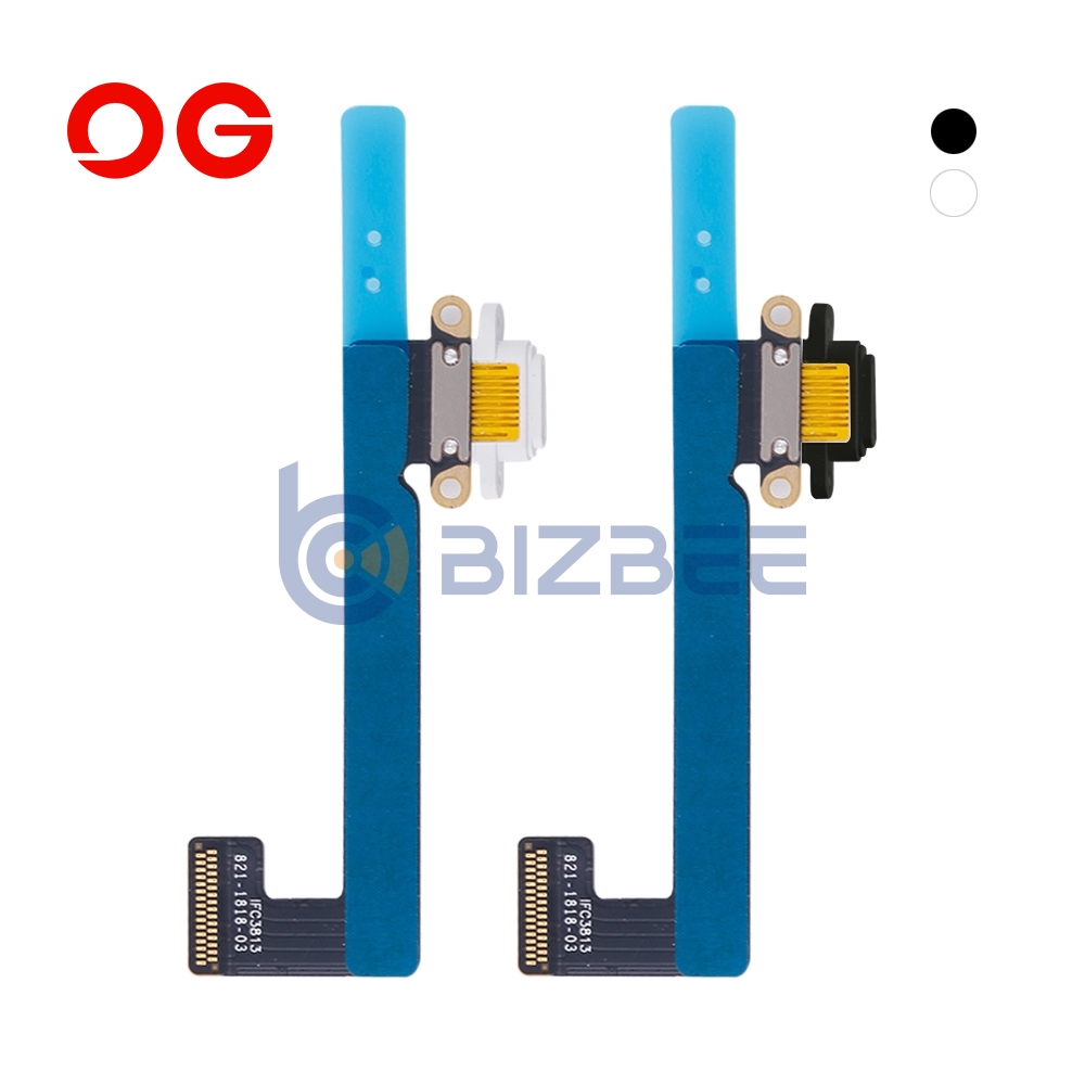 OG Charging Port Flex Cable For iPad Mini 2/Mini 3 (Brand New OEM) (White )