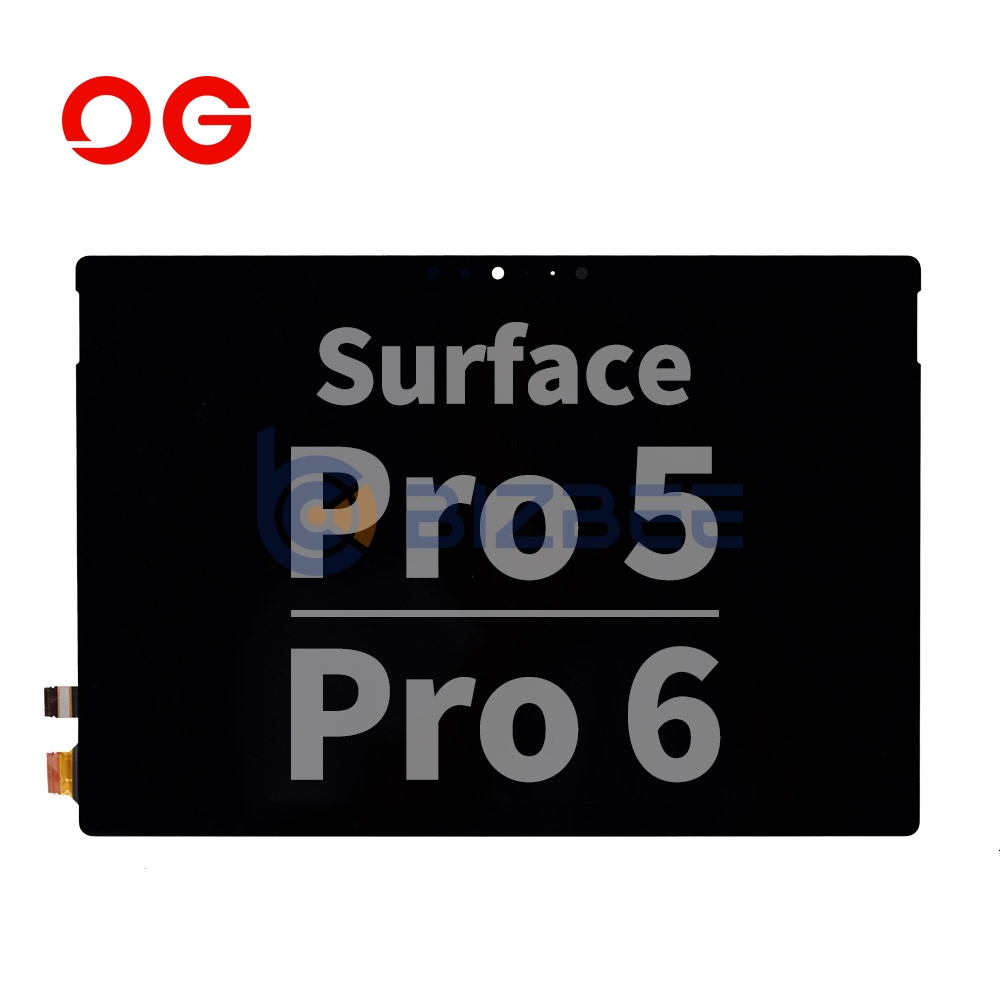 OG Display Assembly For Microsoft Surface Pro 5 (1796)/Pro 6 (Refurbished) (Black)