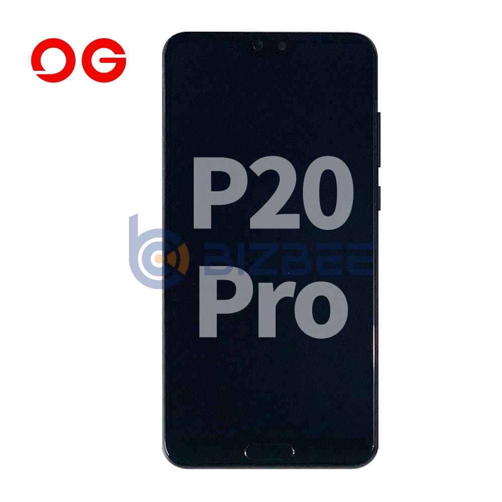 OG Display Assembly With Frame For Huawei P20 Pro (Refurbished) (Sapphire Blue)