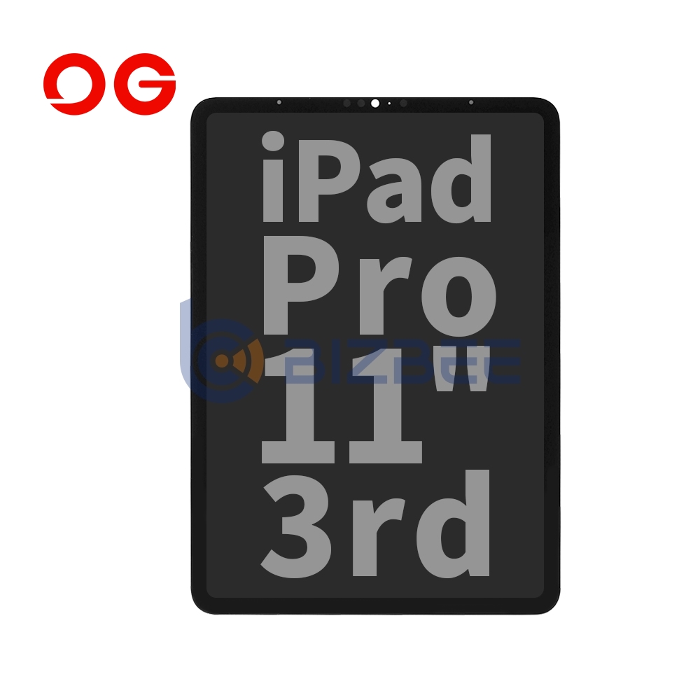 OG Display Assembly For iPad Pro 11 3rd Generation (A2460/A2462/A2377/A2459/A2301) (Brand New OEM) (Black)