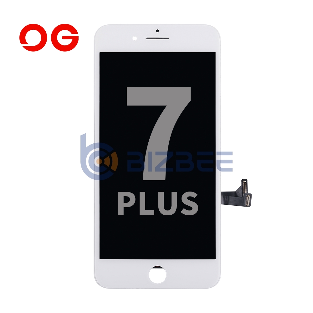 OG Display Assembly For iPhone 7 Plus (LG DTP) (Refurbished) (White)