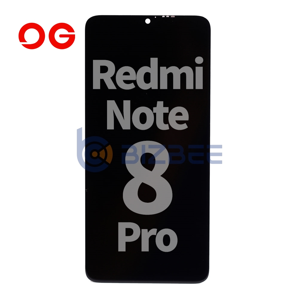 OG Display Assembly For Xiaomi Redmi Note 8 Pro (Refurbished) (Black)
