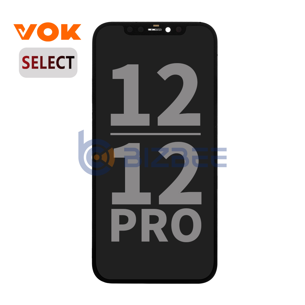 VOK OLED Assembly For iPhone 12/12 Pro (Select) (Black) (US Stock)