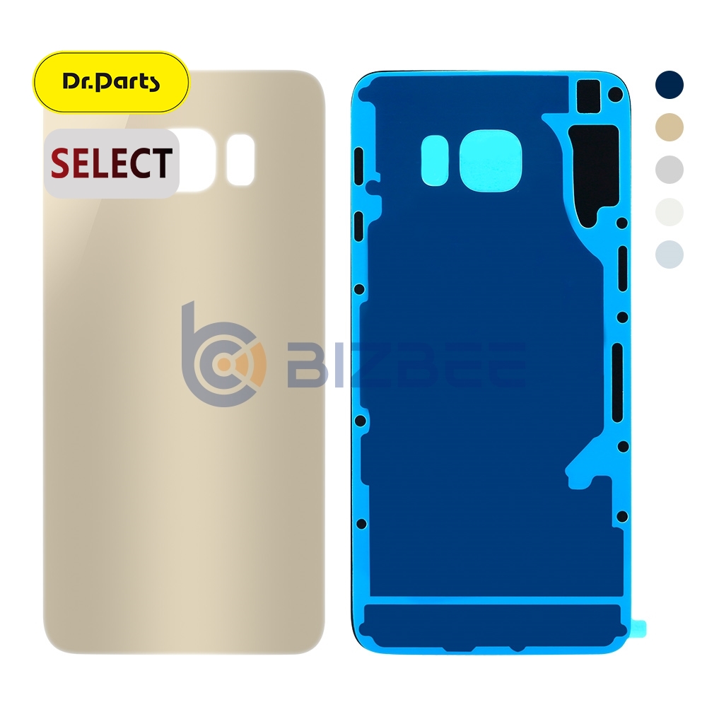 Dr.Parts Back Cover Without Logo For Samsung Galaxy S6 Edge Plus (Select) (Gold Platinum )