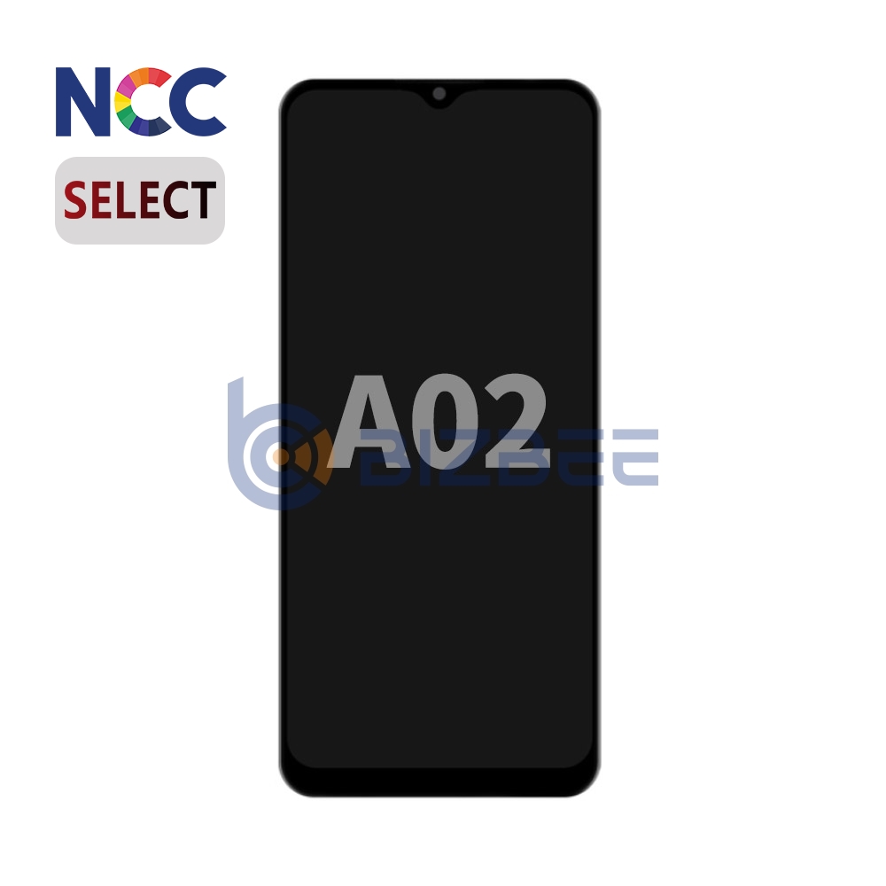 NCC Incell LCD Assembly With Frame For Samsung A02 (A022) (Select) (Black)