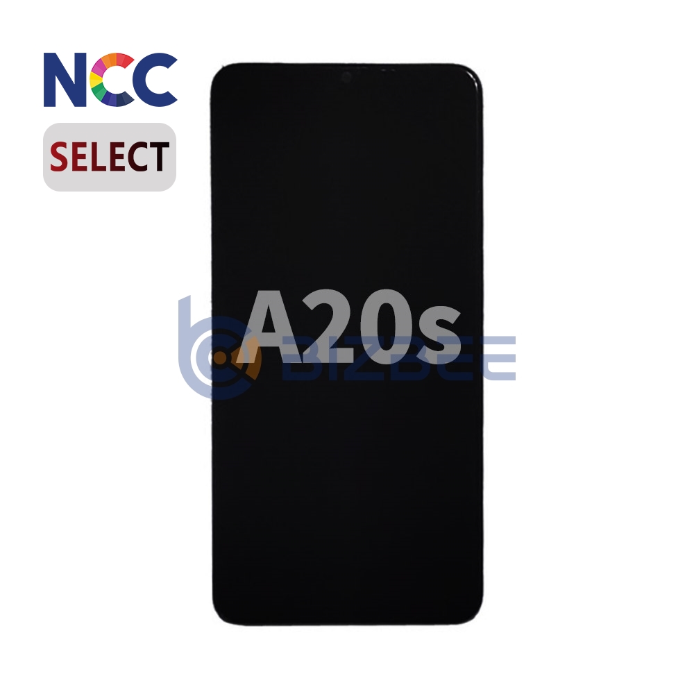 NCC Incell LCD Assembly With Frame For Samsung A20s (A207) (Select) (Black)