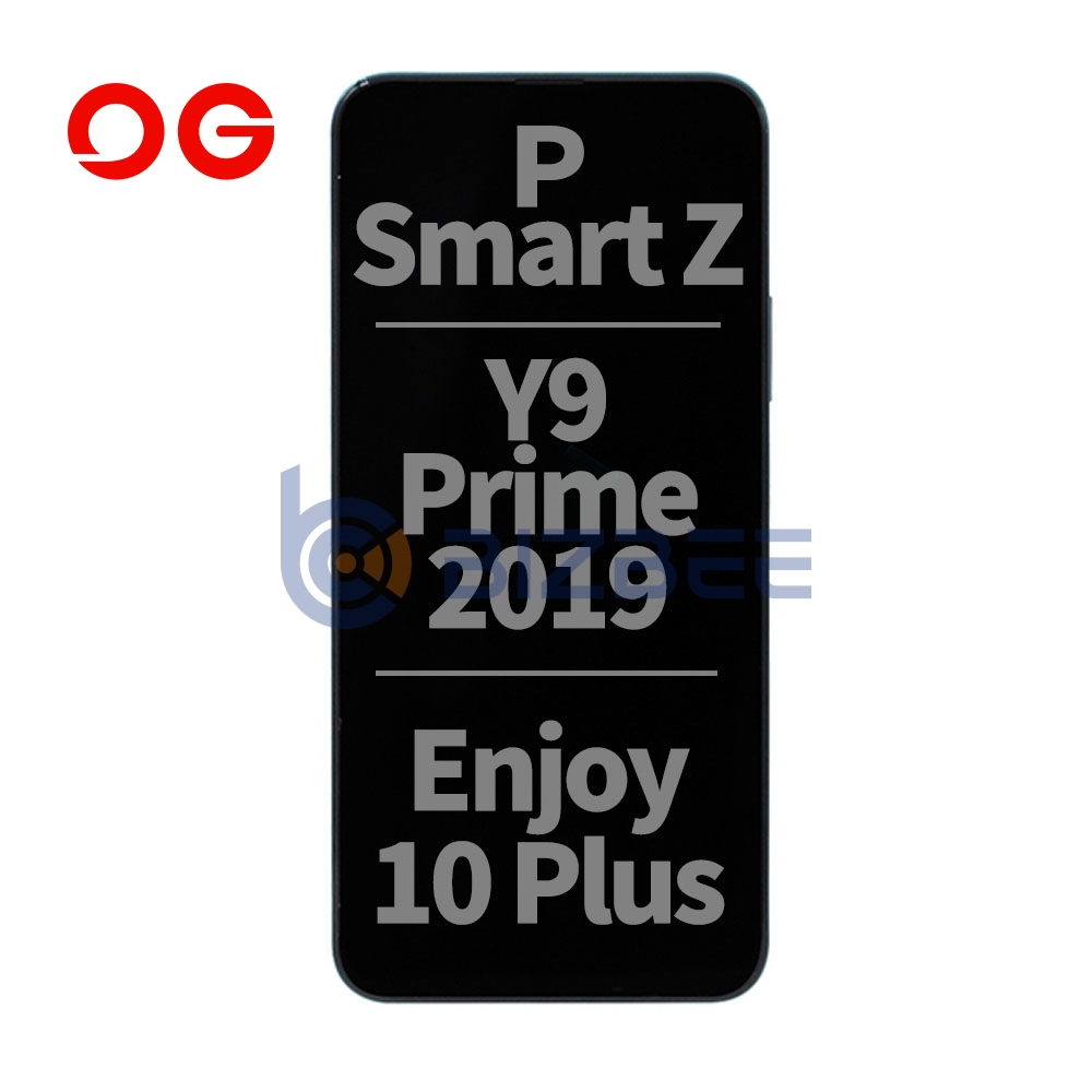 OG Display Assembly With Frame For Huawei P Smart Z/Y9 Prime 2019/Enjoy 10 Plus (Brand New OEM) (Blue)
