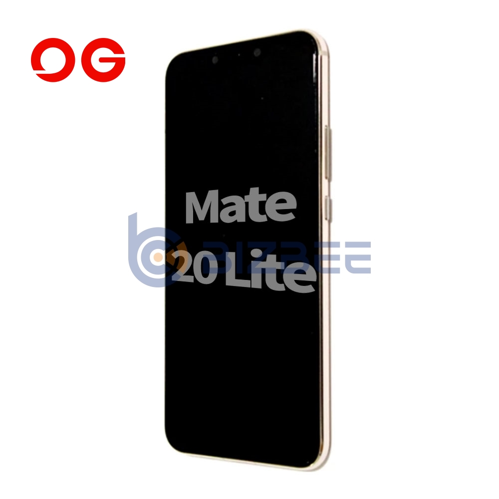 OG Display Assembly With Frame For Huawei Mate 20 Lite (Brand New OEM) (Platinum Gold)