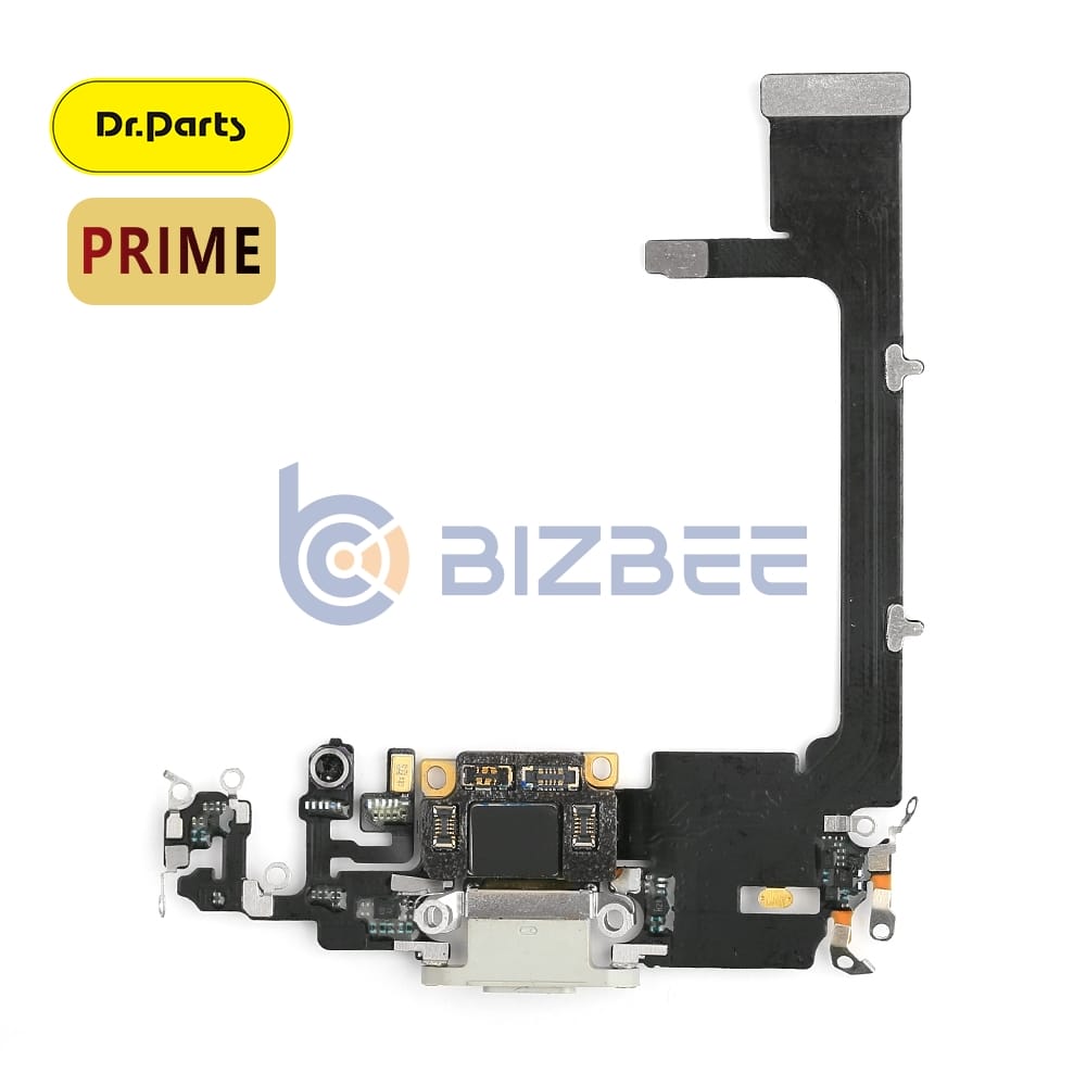 Dr.Parts Charging Port Flex Cable For iPhone 11 Pro (Prime) (Silver)