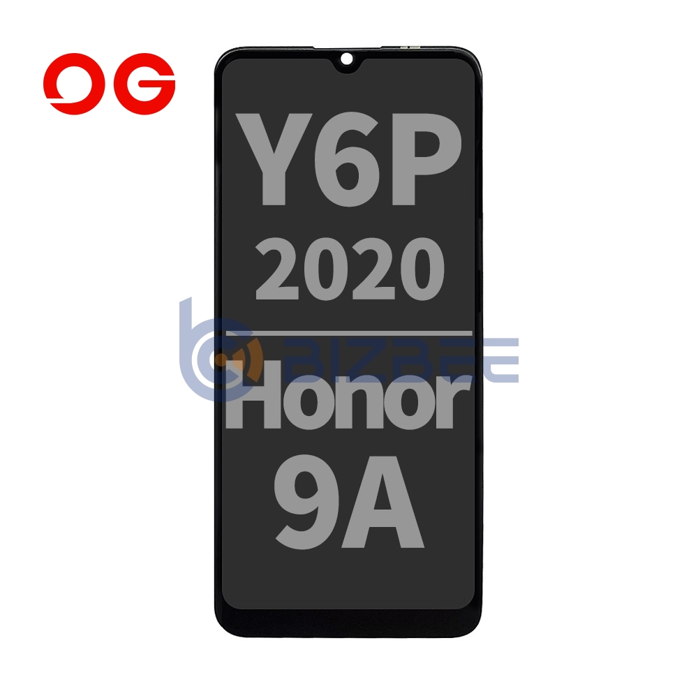 OG Display Assembly For Huawei Y6P 2020/Honor 9A (OEM Material) (Black)