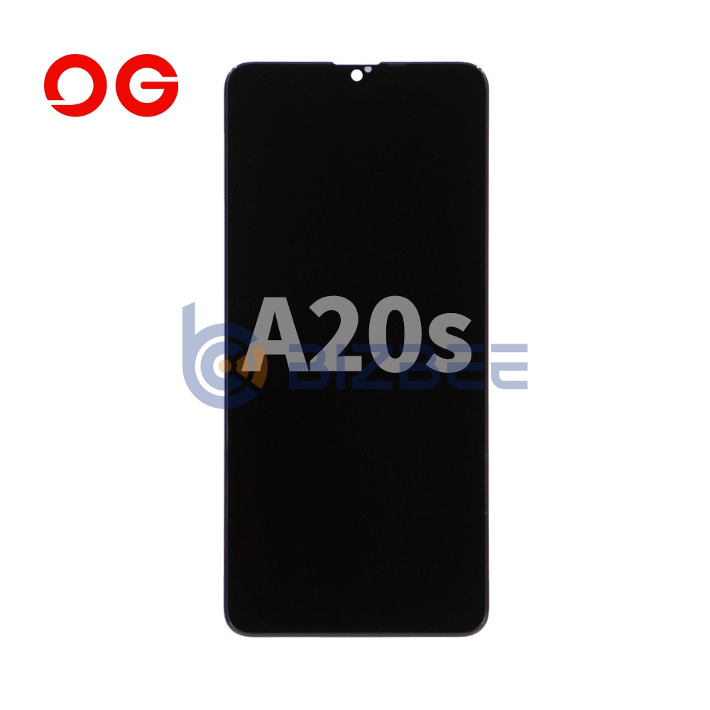 OG Display Assembly For Samsung A20s (A207) (Refurbished) (Black)
