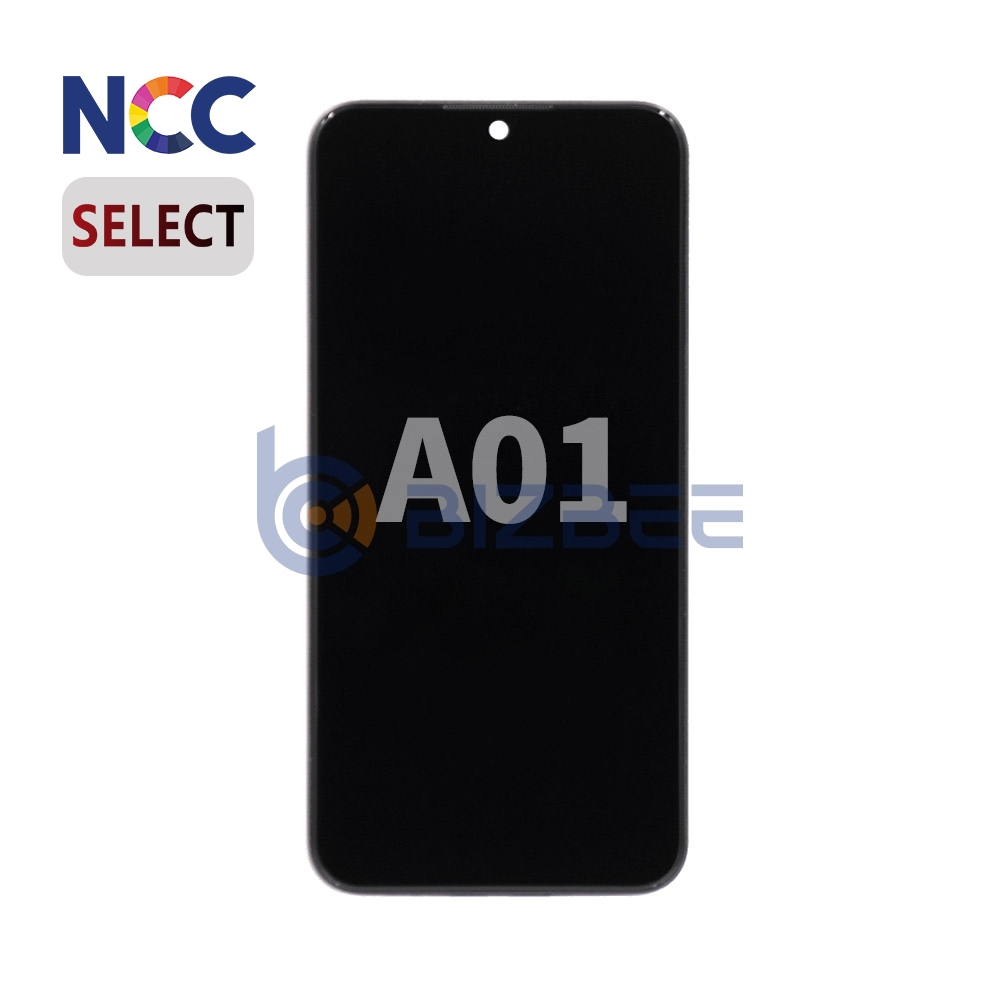 NCC Incell LCD Assembly For Samsung A01 (A015) (Narrow Connector) (Select) (Black)
