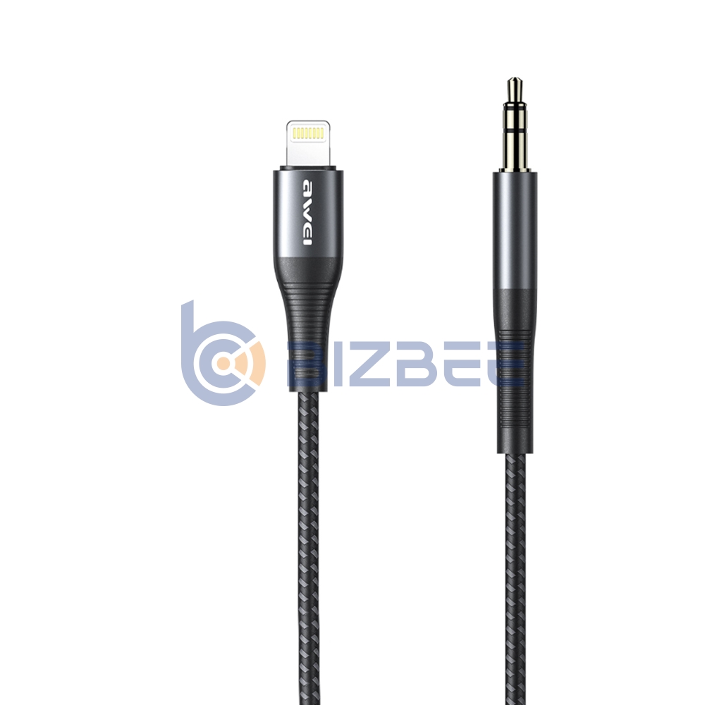 AWEI CL-116L Aux to Lightning Charging Cable