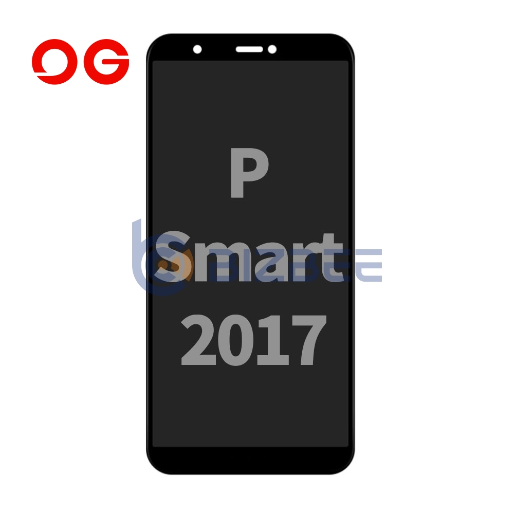 OG Display Assembly With Frame For Huawei P Smart 2017 (OEM Material) (Black)