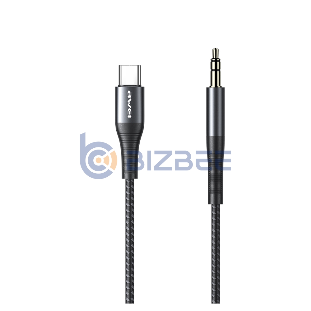 AWEI CL-116T Aux to Type-C Charging Cable