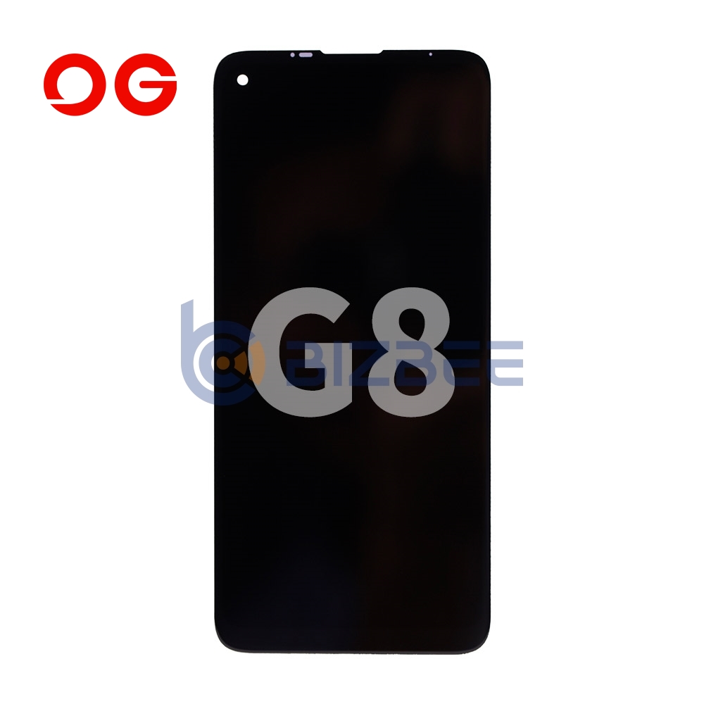 OG Display Assembly For Motorola G8 (OEM Material) (Black)