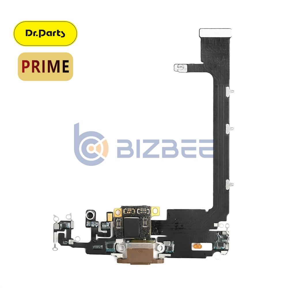 Dr.Parts Charging Port Flex Cable For iPhone 11 Pro Max (Prime) (Gold)