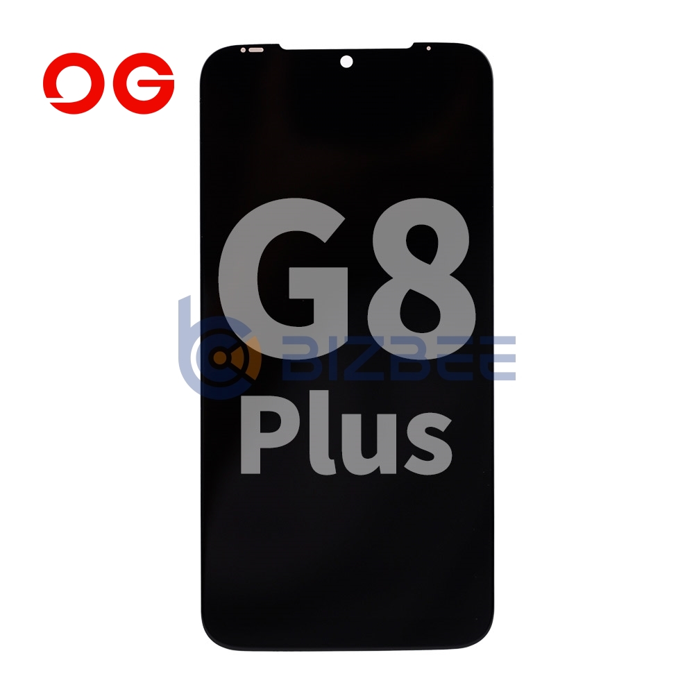 OG Display Assembly For Motorola G8 Plus (OEM Material) (Black)