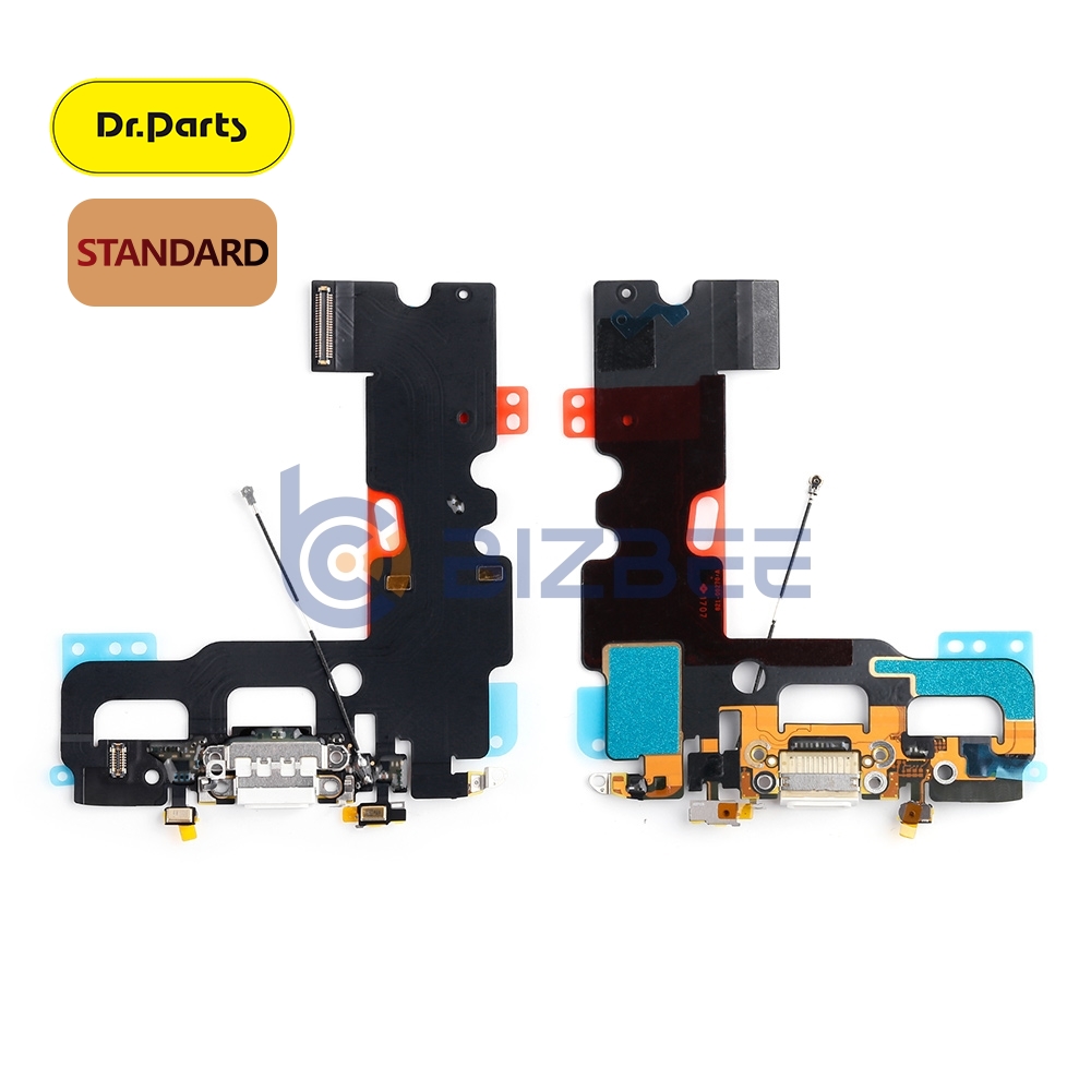 Dr.Parts Charging Port Flex Cable For iPhone 7 (Standard) (White )