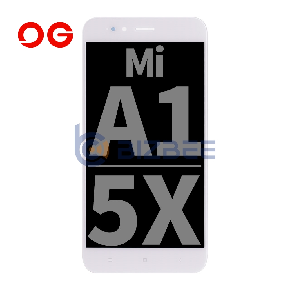 OG Display Assembly For Xiaomi Mi A1/5X (OEM Material) (White)
