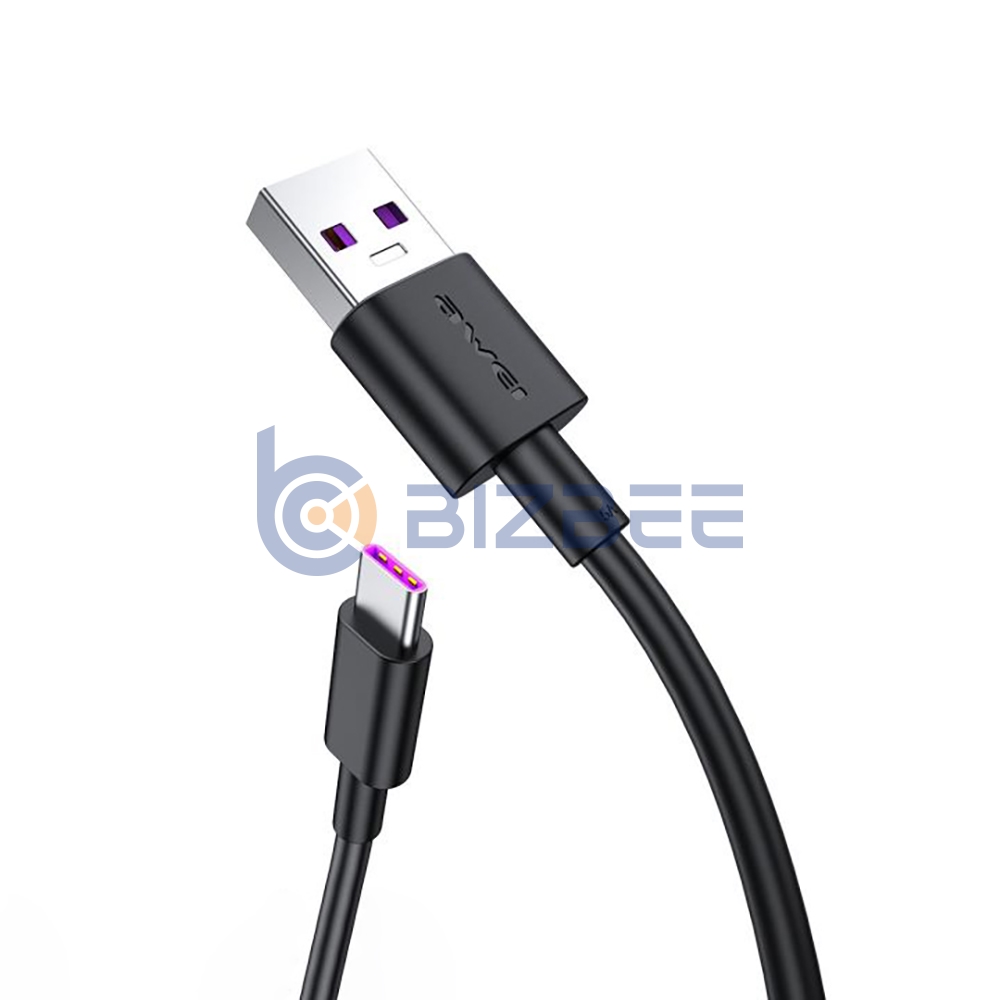 AWEI CL-77T 5A USB-A to Type-C Charging Cable