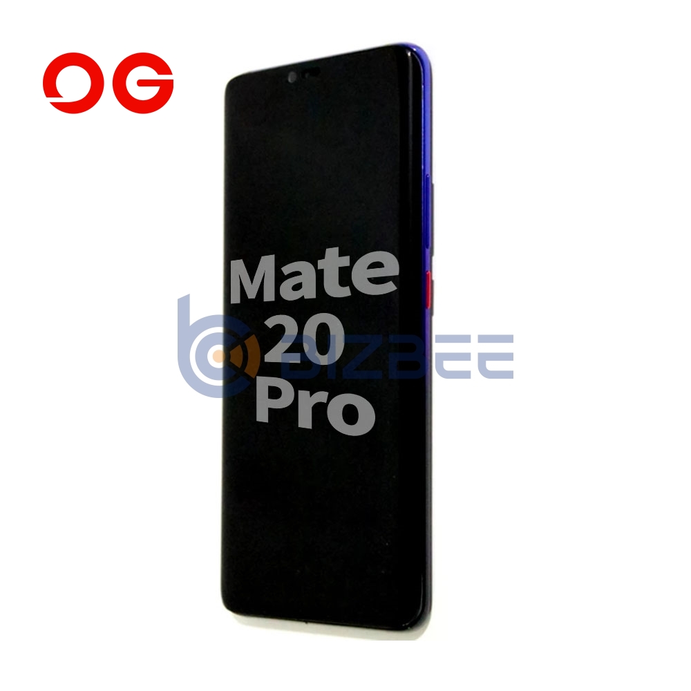 OG Display Assembly With Frame For Huawei Mate 20 Pro (Brand New OEM) (Aurora)