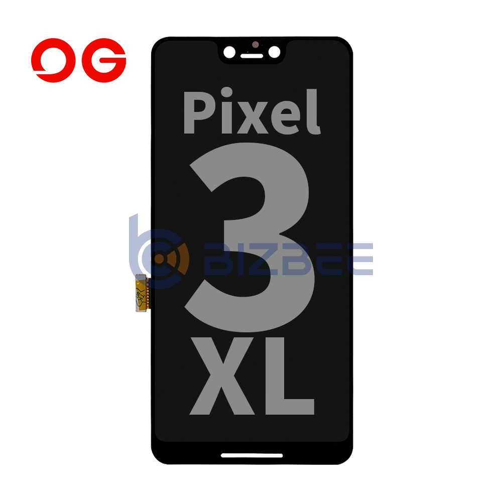 OG Display Assembly For Google Pixel 3 XL (Refurbished) (Black)