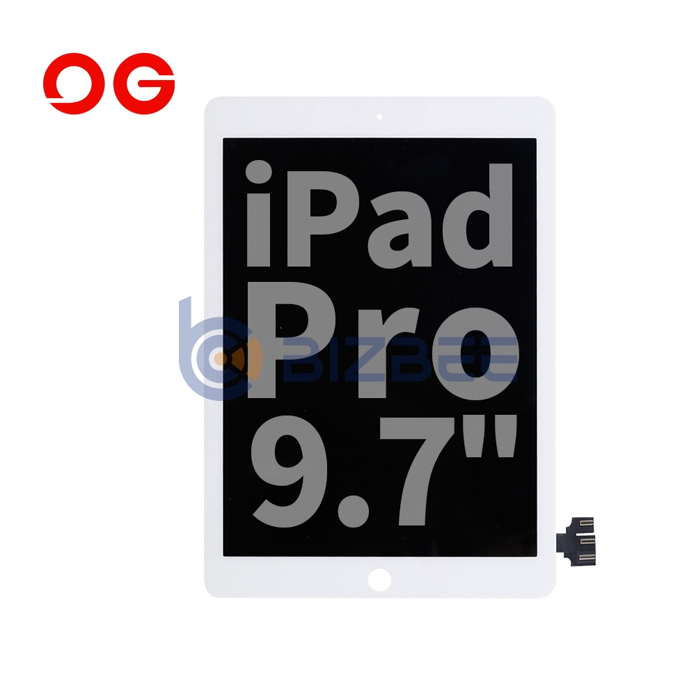 OG Display Assembly For iPad Pro 9.7" (A1673/A1674) (OEM Material) (White)