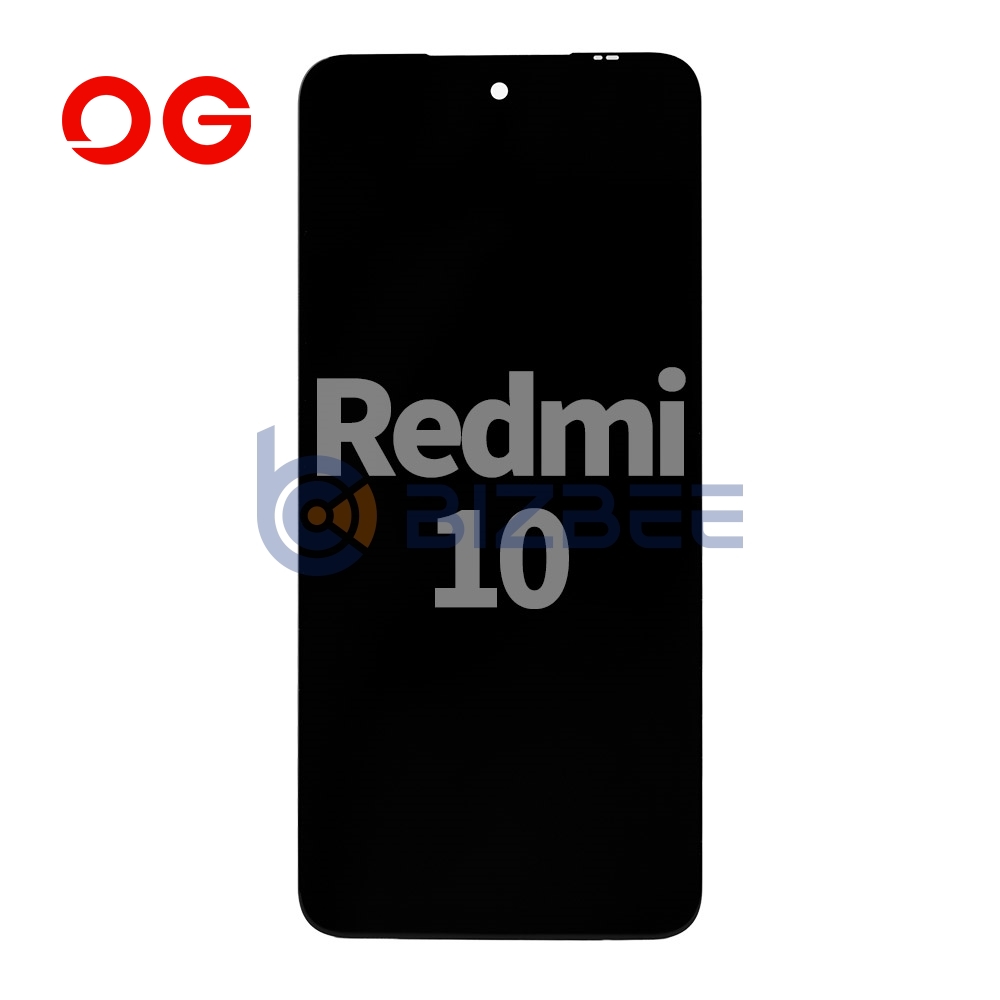 OG Display Assembly For Xiaomi Redmi 10 (OEM Material) (Black)