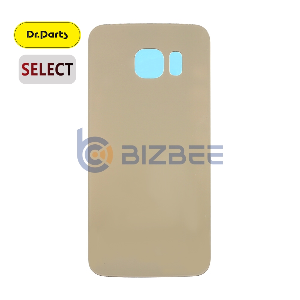Dr.Parts Back Cover Without Logo For Samsung Galaxy S6 Edge (Select) (Gold Platinum )